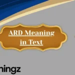 ARD Meaning in Text