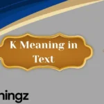 K Meaning in Text